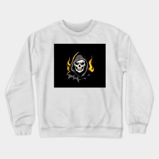 Skull fighter Crewneck Sweatshirt